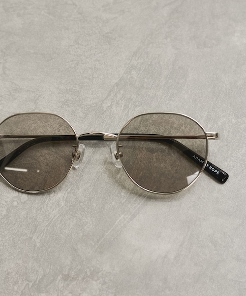 ADAM ET ROPE'（アダムエロペ）の「ボストンメタルフレームUVカットグラス（サングラス・レディース・シルバー/その他・F）」の6枚目の写真