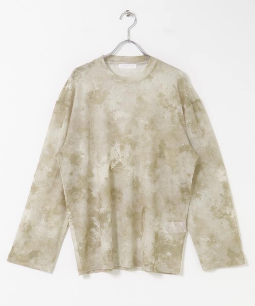 SENSE OF PLACE by URBAN RESEARCH(センスオブプレイスバイアーバンリサーチ)の「アソートシアーロングTシャツ(その他トップス・メンズ・BLACK/BLK MARBLE/KHK MARBLE/BLU MARBLE・M/L)」の3枚目の写真