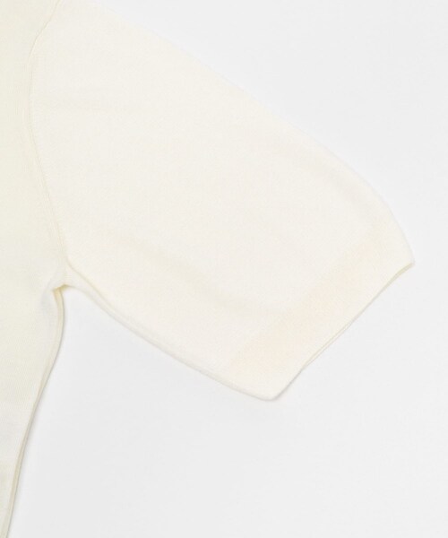 URBAN RESEARCH DOORS(アーバンリサーチドアーズ)の「FUJI SILKCASHMERE SKIPPERPOLO(ニット/セーター・レディース・BROWN/BEIGE/OFF WHITE・2)」の6枚目の写真