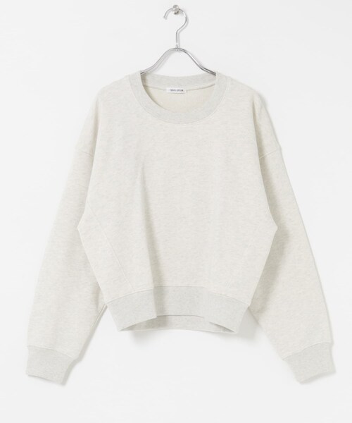 URBAN RESEARCH DOORS（アーバンリサーチドアーズ）の「FORK&SPOON　コクーンスウェット（スウェット・レディース・NAVY/OATMEAL/PINK・1）」の12枚目の写真