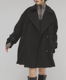 KBF | BIGカラーミドルコート(テーラードジャケット)