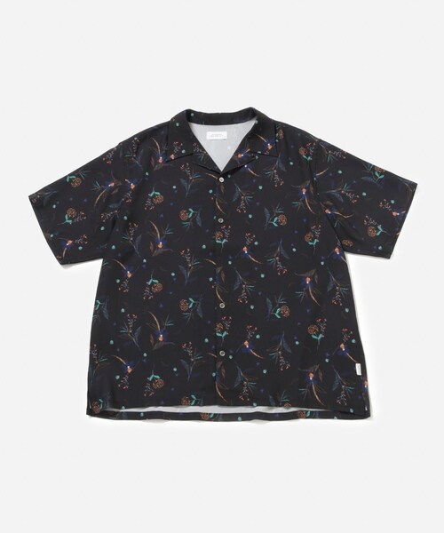Saturdays NYC(サタデーズ ニューヨークシティ )の「Canty Floral Print SS Shirt(シャツ/ブラウス・レディース・ブラック/ホワイト・L/M/S/XL/XS)」の7枚目の写真