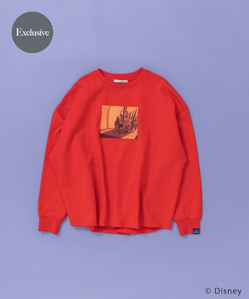 URBAN RESEARCH(アーバンリサーチ)の「別注/Disney/ビッグスウェット(スウェット・レディース・TOP GRAY/D.NAVY/RED・Free)」の3枚目の写真