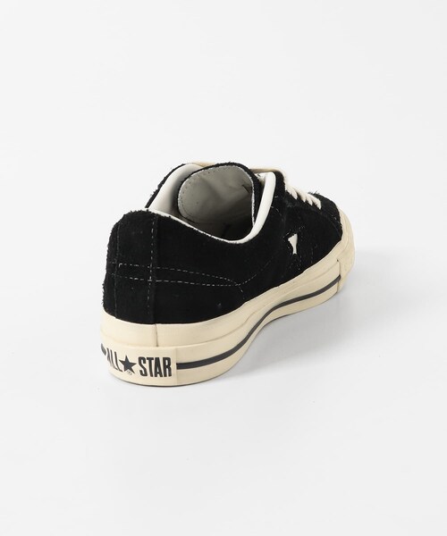 SENSE OF PLACE by URBAN RESEARCH(センスオブプレイスバイアーバンリサーチ)の「CONVERSE ONE STAR AGED SUEDE AG(スニーカー・メンズ・BLACK/BURGUNDY・26/27/28)」の6枚目の写真