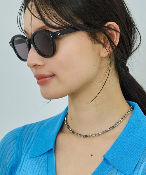 ROPE'（ロペ）の「【WEB・一部店舗限定】ボストンフレームUVカットグラス/ケースセット（サングラス・レディース・ブラック/ダークブラウン・F）」の16枚目の写真