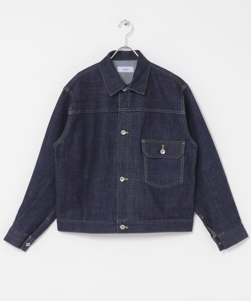 URBAN RESEARCH DOORS(アーバンリサーチドアーズ)の「marka TYPE-1 DENIM JACKET(デニムジャケット・メンズ・INDIGO・2/3)」の6枚目の写真