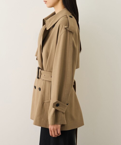 ROPE'(ロペ)の「【MANTECO(マンテコ)】テンセルウールミドル丈トレンチコート(トレンチコート・レディース・ベージュ・F)」の17枚目の写真