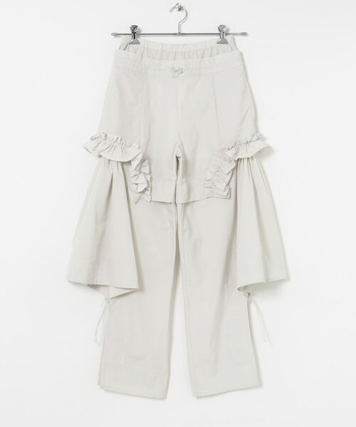 THE GOODLAND MARKET（ザグッドランドマーケット）の「old honey　57℃ pants（その他パンツ・レディース・white/black・FREE）」の7枚目の写真