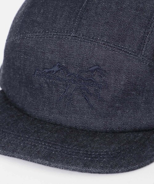 EKAL（エカル）の「White Mountaineering　別注DENIM EMBROIDERY CAP（キャップ・メンズ・ブルー・One）」の7枚目の写真