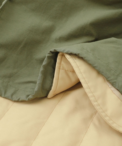 URBAN RESEARCH DOORS（アーバンリサーチドアーズ）の「3WAYノーカラーモッズコート（モッズコート・レディース・KHK×BEG/NAVY×NAVY・M）」の21枚目の写真