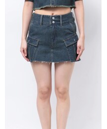 EMODA | DENIM BOX MINI SK(スカート)