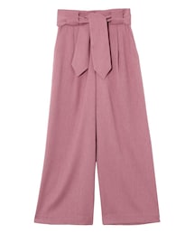 LAGUNAMOON | ウエストサッシュワイドパンツ(その他パンツ)