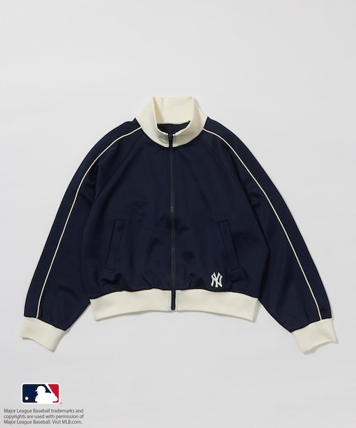 ROPE' PICNIC(ロペピクニック)の「【MLB COLLECTION BY JUN】トラックジャケット(ブルゾン・レディース・オフホワイト/ネイビー/ワイン系・38)」の8枚目の写真