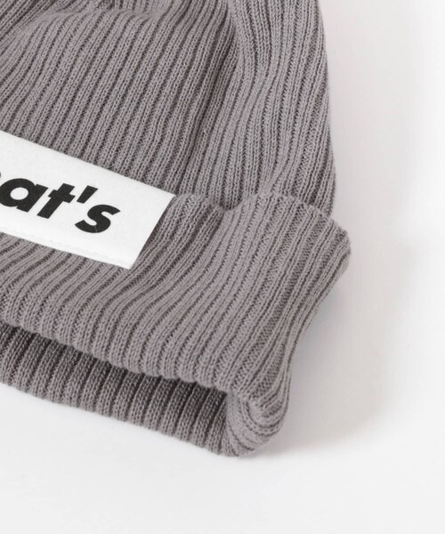 THE GOODLAND MARKET（ザグッドランドマーケット）の「『別注』That’s×THE GOODLAND MARKET　The Beanie（ニットキャップ/ビーニー・メンズ・BK/GR・Free）」の10枚目の写真