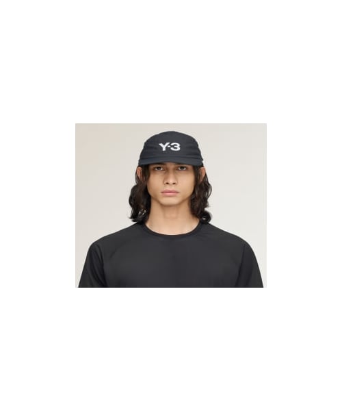 adidas(アディダス)の「Y-3 RUN CAP(アクセサリー・メンズ・ブラック・OSFW(54-57cm)/OSFX(57-60cm)/OSFL(60-63cm))」の1枚目の写真
