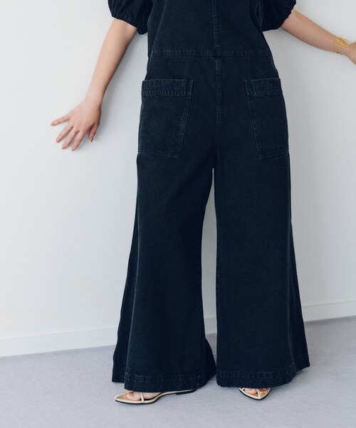 URBAN RESEARCH Sonny Label（アーバンリサーチサニーレーベル）の「NaokoTakayamaデニムオーバーオール（サロペット/オーバーオール・レディース・インディゴ/ブラック・36/38）」の7枚目の写真