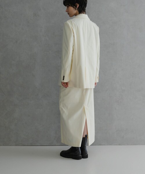 URBAN RESEARCH(アーバンリサーチ)の「トリコットコーデュロイスカート(スカート・レディース・BROWN/OFF WHITE・36/38)」の16枚目の写真