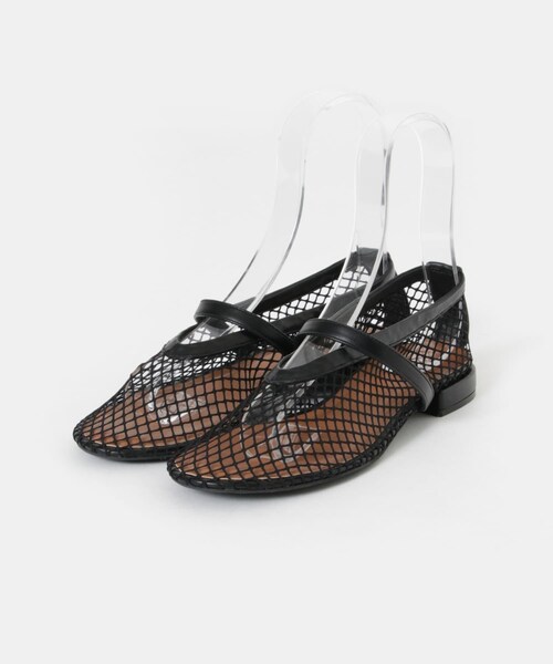 URBAN RESEARCH(アーバンリサーチ)の「メッシュフラットシューズ(パンプス・レディース・BLACK/WHITE・23.5/24/24.5/25)」の20枚目の写真