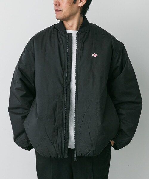 URBAN RESEARCH DOORS（アーバンリサーチドアーズ）の「DANTON　BOMBER JACKET（テーラードジャケット・メンズ・NAVY/BLACK/BROWN・S/M/L）」の7枚目の写真
