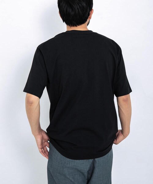 EKAL（エカル）の「『UR TECH ひやサラクール』プリントボックスTシャツ（Tシャツ/カットソー・メンズ・ホワイト/ブラック・M/L）」の22枚目の写真