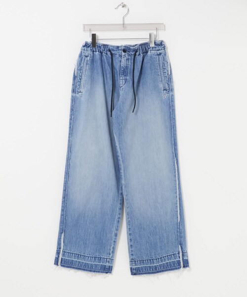 URBAN RESEARCH(アーバンリサーチ)の「FACON JACMIN PYJAMA PANTS(デニムパンツ・レディース・WASHEDBLUE・34/36)」の2枚目の写真