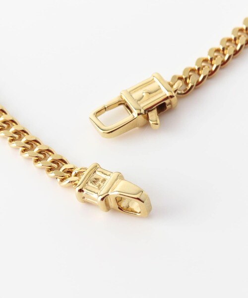 URBAN RESEARCH(アーバンリサーチ)の「Curb Bracelet M Gold(ブレスレット・メンズ・GOLD・7/7.5)」の5枚目の写真