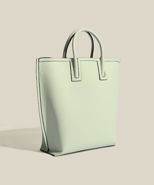 ROPE'(ロペ)の「【E'POR】【WEB限定】Ree BAG Large/A4対応・通勤・軽量・26SS(トートバッグ・レディース・ブラック/ライトグレー/ベージュ/グリーン系/ラベンダー・F)」の8枚目の写真
