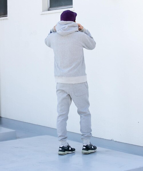 EKAL（エカル）の「NANGA×TACOMA FUJI RECORDS　ビッグフットサーベイPロゴ スウェットパンツ（スウェットパンツ・メンズ・GRAY/BLACK・M/L）」の10枚目の写真