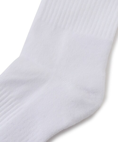 ADAM ET ROPE'(アダムエロペ)の「【WALK IN PARIS/ウォーク イン パリス】Les chaussettes 1992(ソックス/靴下・メンズ・ホワイト・L/M)」の5枚目の写真