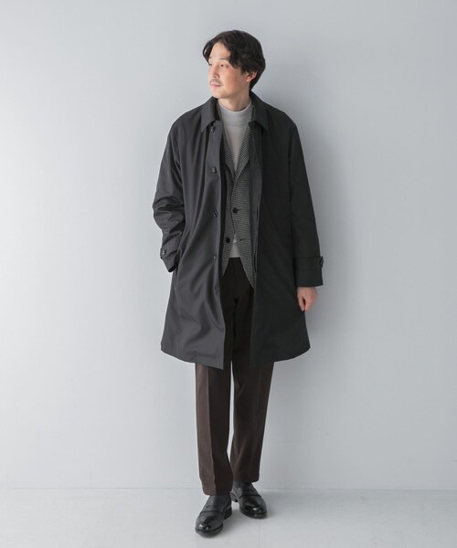 URBAN RESEARCH DOORS(アーバンリサーチドアーズ)の「LIFE STYLE TAILOR 3WAYコンフォータブルコート(ダウンジャケット/コート・メンズ・BLACK/NAVY・M/L)」の6枚目の写真