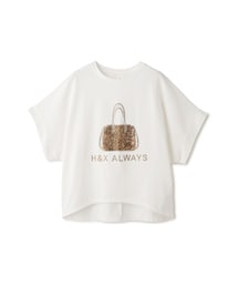 Jayro | スパンコール刺繍バッグモチーフT(Tシャツ/カットソー)