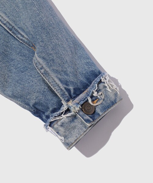 ADAM ET ROPE'(アダムエロペ)の「【Maison Margiela/メゾン マルジェラ】DENIM SPORTS JKT BLUE(デニムジャケット・メンズ・ブルー系・46/48)」の7枚目の写真