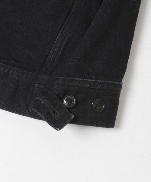 URBAN RESEARCH ROSSO(アーバンリサーチロッソ)の「『別注』Lee×ROSSO 2WAY COLLAR SHORT JACKET(デニムジャケット・レディース・OW BLACK/OW BLUE・Short)」の9枚目の写真