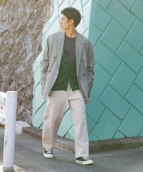 URBAN RESEARCH(アーバンリサーチ)の「11.8oz COL/DENIM WIDE PANTS(デニムパンツ・メンズ・MOCHA/BLEACH・M/L)」の20枚目の写真