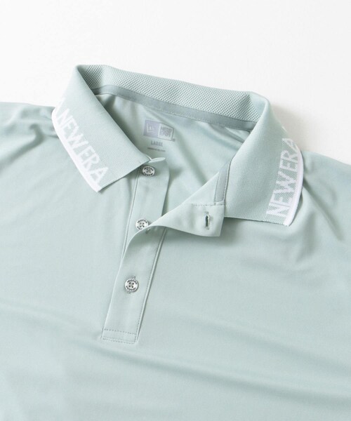 URBAN RESEARCH Sonny Label（アーバンリサーチサニーレーベル）の「NEW ERA GOLF　SHORT-SLEEVE COLLAR LOGO POLO（ポロシャツ・メンズ・BLU・M/L）」の7枚目の写真