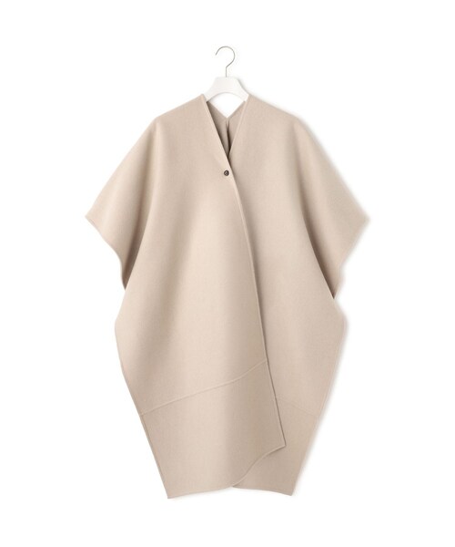 ADAM ET ROPE'（アダムエロペ）の「カシミアブレンドポンチョストール（ストール/ショール・レディース・グレー/ベージュ系・F）」の17枚目の写真
