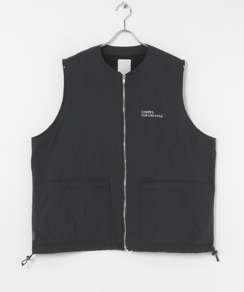 URBAN RESEARCH（アーバンリサーチ）の「SFC　STITCHED  ZIP VEST（ベスト・メンズ・Navy/Black・L/XL/XXL）」の7枚目の写真