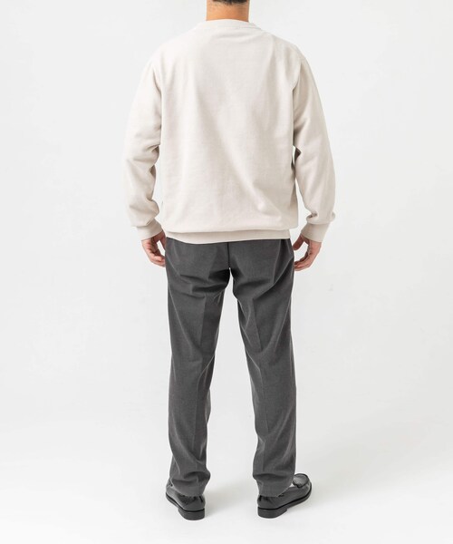 URBAN RESEARCH ROSSO（アーバンリサーチロッソ）の「『XLサイズあり』モールクルーネックニット（ニット/セーター・メンズ・BLACK/IVORY/BEIGE・M/L/XL）」の18枚目の写真