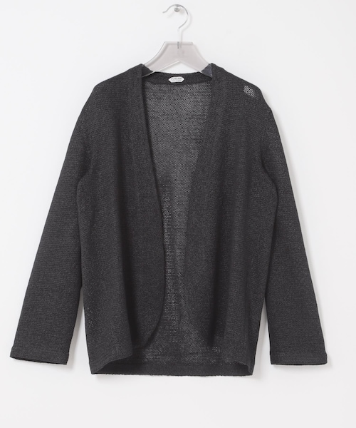 URBAN RESEARCH（アーバンリサーチ）の「PURLAM　WASHI L-G TENJIKU JACKET（ニット/セーター・メンズ・WHITE/BLACK・2/3）」の10枚目の写真