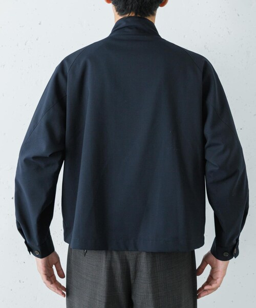 URBAN RESEARCH（アーバンリサーチ）の「BROOKS BROTHERS　EXCLUSIVE T/W ZIP JACKET（テーラードジャケット・メンズ・NAVY・M/L）」の3枚目の写真