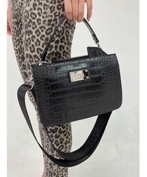 GYDA | 2WAYクロコパターンバッグ(ハンドバッグ)