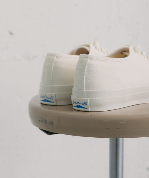 SENSE OF PLACE by URBAN RESEARCH(センスオブプレイスバイアーバンリサーチ)の「Converse JACK PURCELL CL(スニーカー・メンズ・WHITE/BLACK・26/27/28)」の6枚目の写真