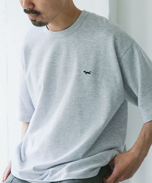 URBAN RESEARCH DOORS（アーバンリサーチドアーズ）の「『XLサイズ/WEB限定』『別注』PENNEYS×DOORS　THEFOX 鹿の子ショートスリーブT（Tシャツ/カットソー・メンズ・WHITE/ASH GRAY/PURPLE/NAVY・M/L/XL）」の21枚目の写真