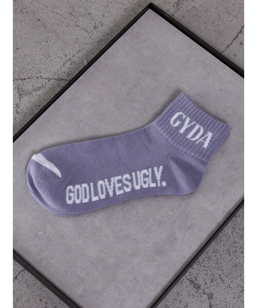 GYDA（ジェイダ）の「GYDA SOX（ソックス/靴下・レディース・オフホワイト/グレー/ブラック/ピンク/ブルー/パープル/ブラウン/その他3・F）」の14枚目の写真