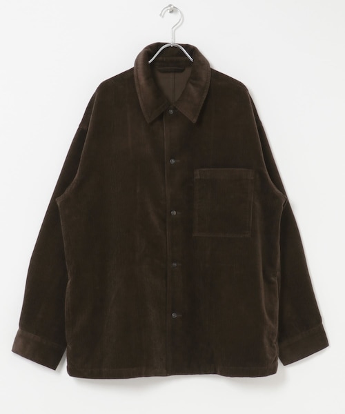 URBAN RESEARCH DOORS(アーバンリサーチドアーズ)の「FORK&SPOON コーデュロイカバーオールジャケット(カバーオール・メンズ・ECRU/CHARCOAL/BROWN・4/5)」の3枚目の写真