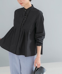 URBAN RESEARCH ROSSO WOMEN | 『WEB限定』フリルネックレースデザインシャツブラウス(シャツ/ブラウス)