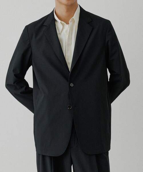 ADAM ET ROPE'（アダムエロペ）の「コンフォート テーラードジャケット / セットアップ対応（テーラードジャケット・メンズ・ブラック/ダークブラウン/ブラウン系・L/M/S）」の21枚目の写真