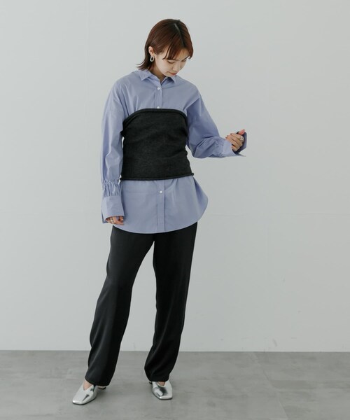 URBAN RESEARCH（アーバンリサーチ）の「ウールカシミヤニットビスチェ（その他トップス・レディース・BLACK/GRAY/KHAKI・FREE）」の15枚目の写真