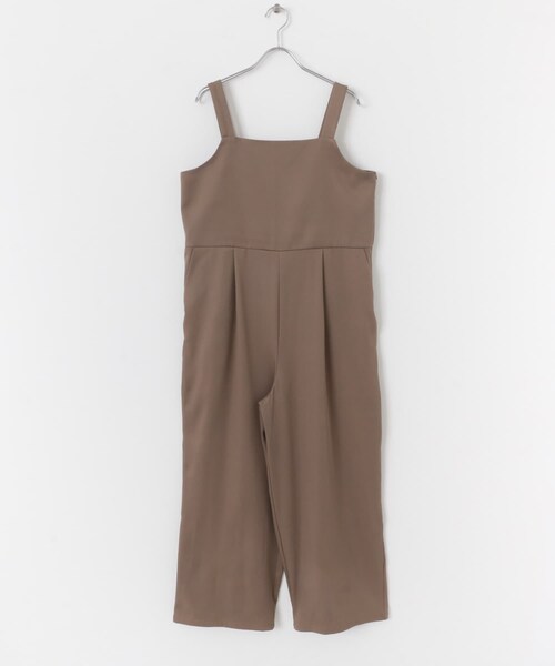 ITEMS URBANRESEARCH（アイテムズ アーバンリサーチ）の「チュールトップス×オールインワンセット（サロペット/オーバーオール・レディース・BLK/BEG・FREE）」の21枚目の写真