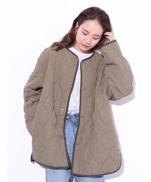 Ungrid | 【WEB限定】キルティングライナールーズブルゾン(ブルゾン)